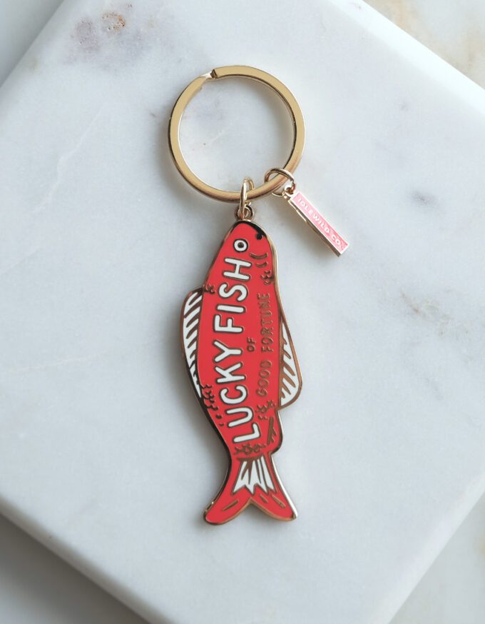 Fortune Fish Keychain