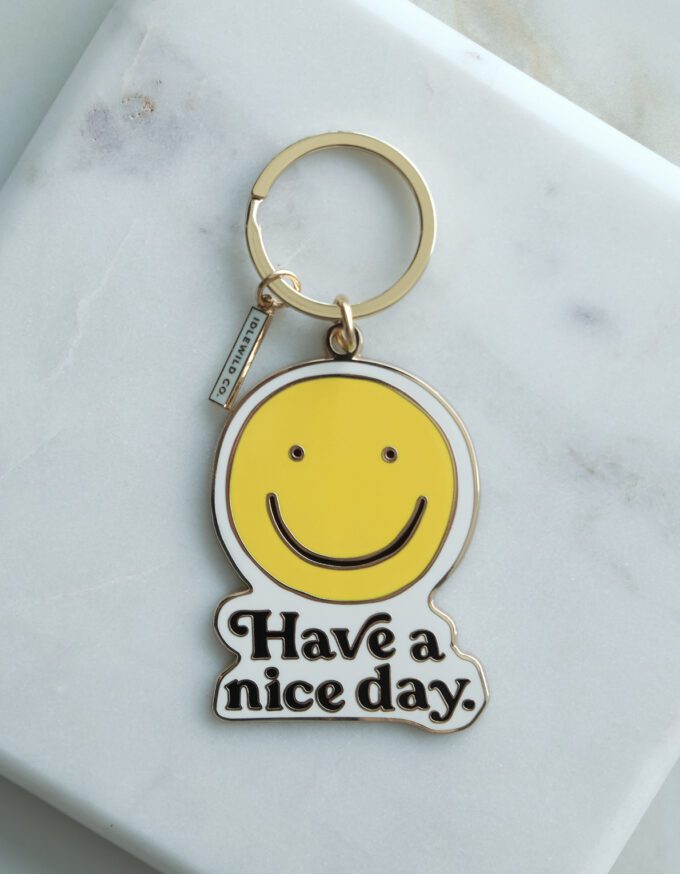 Smiley Keychain
