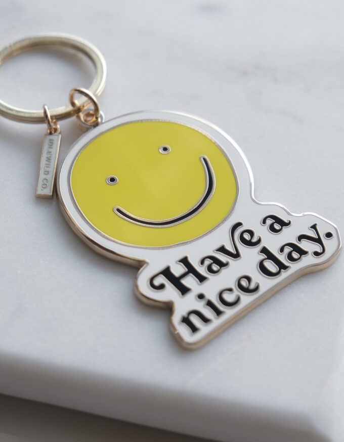 Smiley Keychain