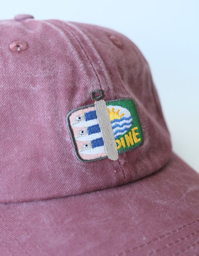 Tinned Fish Embroidered Hat