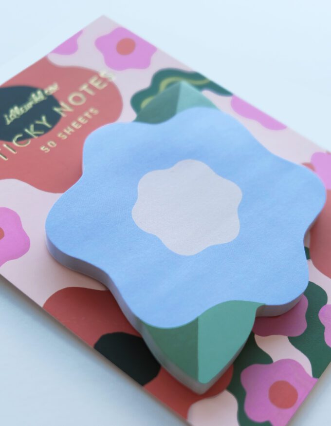 Blossom Die-Cut Sticky Note Pad