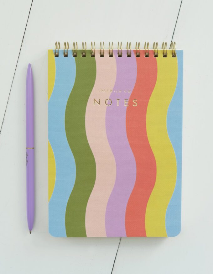 Wavy Rainbow Jotter