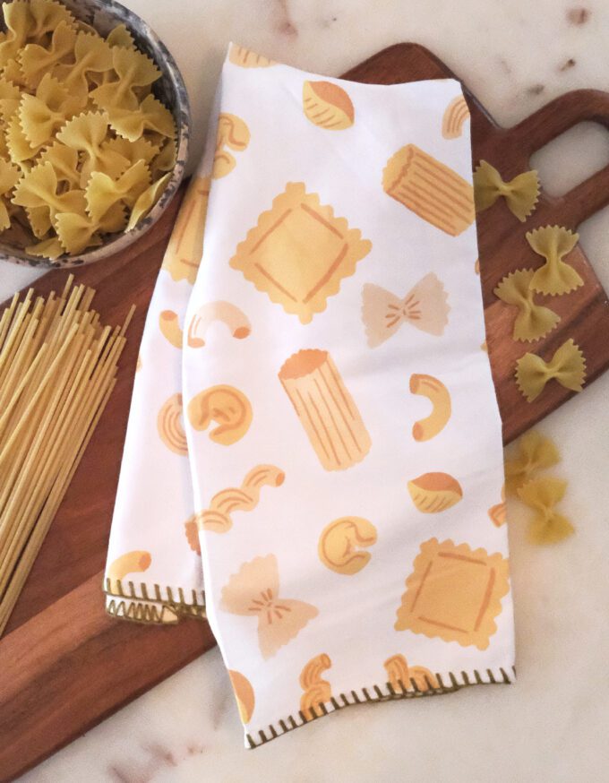 Pasta Tea Towel