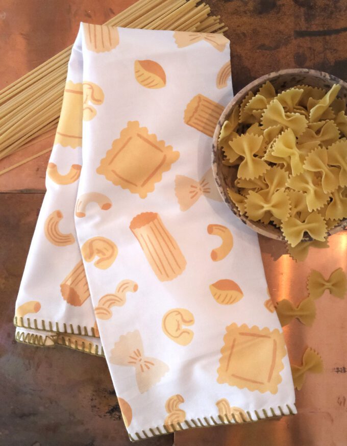 Pasta Tea Towel