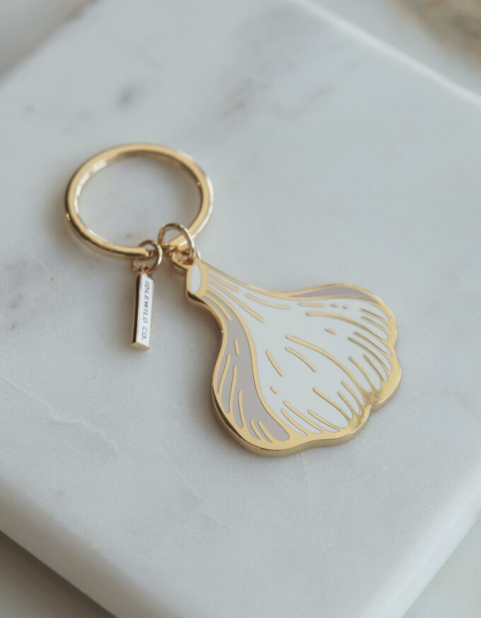 Garlic Keychain