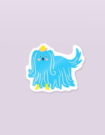 Die Cut Sticker | Cowboy Dog